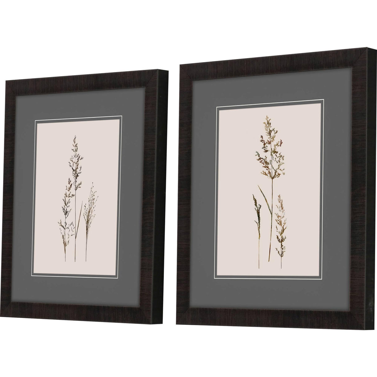 Paragon Delicate Stems S/2 Black 17 X 15 X 2 Wall Art