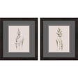 Paragon Delicate Stems S/2 Black 17 X 15 X 2 Wall Art