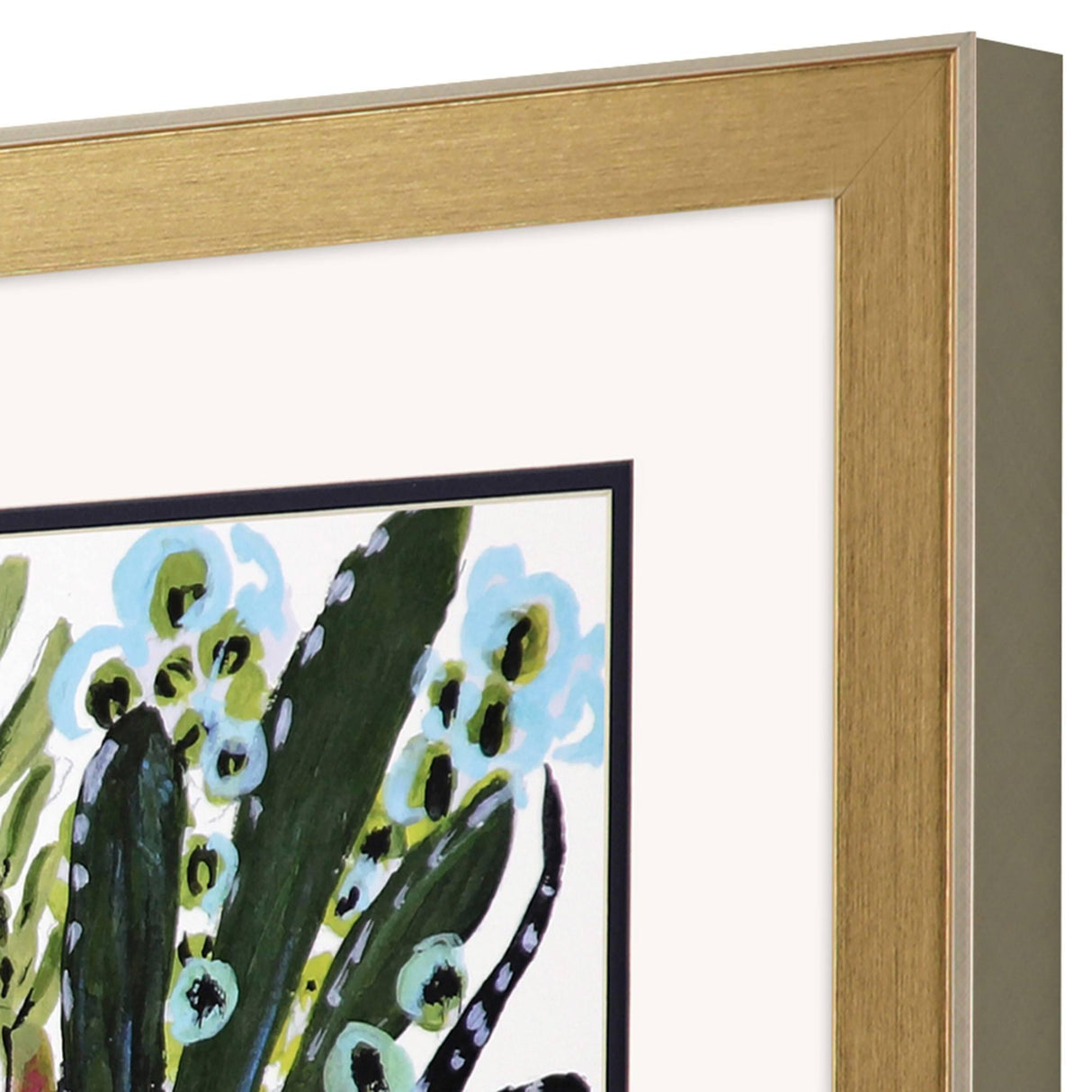 Paragon Succulent Garden I S/2 Blue 18 X 18 X 2 Wall Art