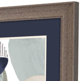 Paragon Hushed Nature S/2 Blue 19 X 19 X 1 Wall Art