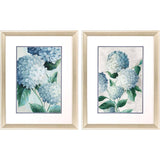 Paragon Hydrangea Blooms S/2 Blue 27 X 21 X 1 Wall Art