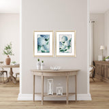 Paragon Hydrangea Blooms S/2 Blue 27 X 21 X 1 Wall Art