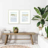 Paragon View of the Shore S/2 Blue 25 X 19 X 1 Wall Art