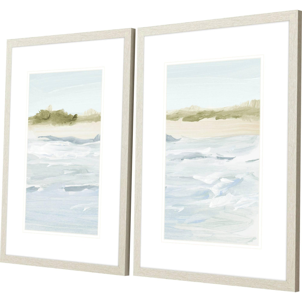 Paragon View of the Shore S/2 Blue 25 X 19 X 1 Wall Art