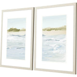 Paragon View of the Shore S/2 Blue 25 X 19 X 1 Wall Art