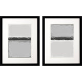 Paragon Soft Charcoals S/2 Gray 26 X 20 X 2 Wall Art