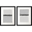 Paragon Soft Charcoals S/2 Gray 26 X 20 X 2 Wall Art