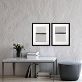 Paragon Soft Charcoals S/2 Gray 26 X 20 X 2 Wall Art