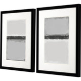 Paragon Soft Charcoals S/2 Gray 26 X 20 X 2 Wall Art