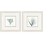 Paragon Ocean Flora S/2 Blue 11 X 11 X 1 Wall Art