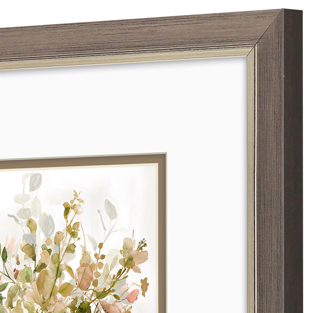 Paragon Earthy Garden S/2 Green 11 X 11 X 1 Wall Art