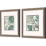 Paragon Green Indian Summer S/2 Green 11 X 11 X 1 Wall Art
