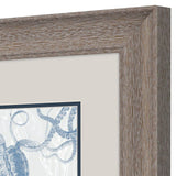 Paragon Seabed Scene A S/2 Blue 13 X 13 X 1 Wall Art