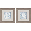 Paragon Seabed Scene B S/2 Blue 13 X 13 X 1 Wall Art