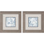Paragon Seabed Scene B S/2 Blue 13 X 13 X 1 Wall Art