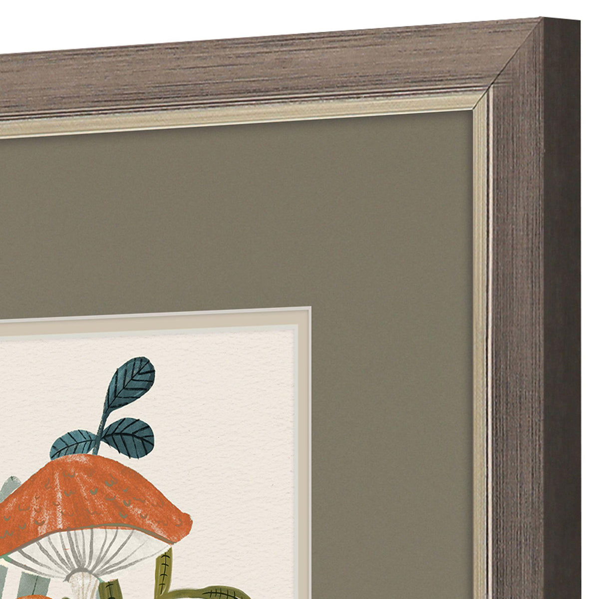 Paragon Amanita Mushroom S/2 Orange 11 X 11 X 1 Wall Art