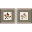 Paragon Amanita Mushroom S/2 Orange 11 X 11 X 1 Wall Art