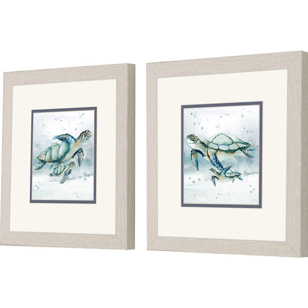 Paragon Swim Lessons S/2 Blue 11 X 11 X 1 Wall Art
