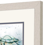 Paragon Swim Lessons S/2 Blue 11 X 11 X 1 Wall Art