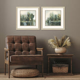Paragon Textured Treeline S/2 Green 18 X 18 X 1 Wall Art