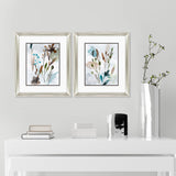 Paragon Watercolor Wildflower S/2 Blue 22 X 19 X 1 Wall Art