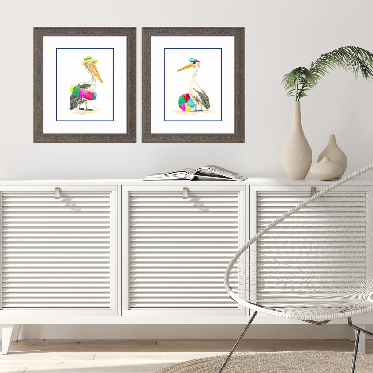 Paragon Beach Bum B S/2 Multi 22 X 19 X 1 Wall Art