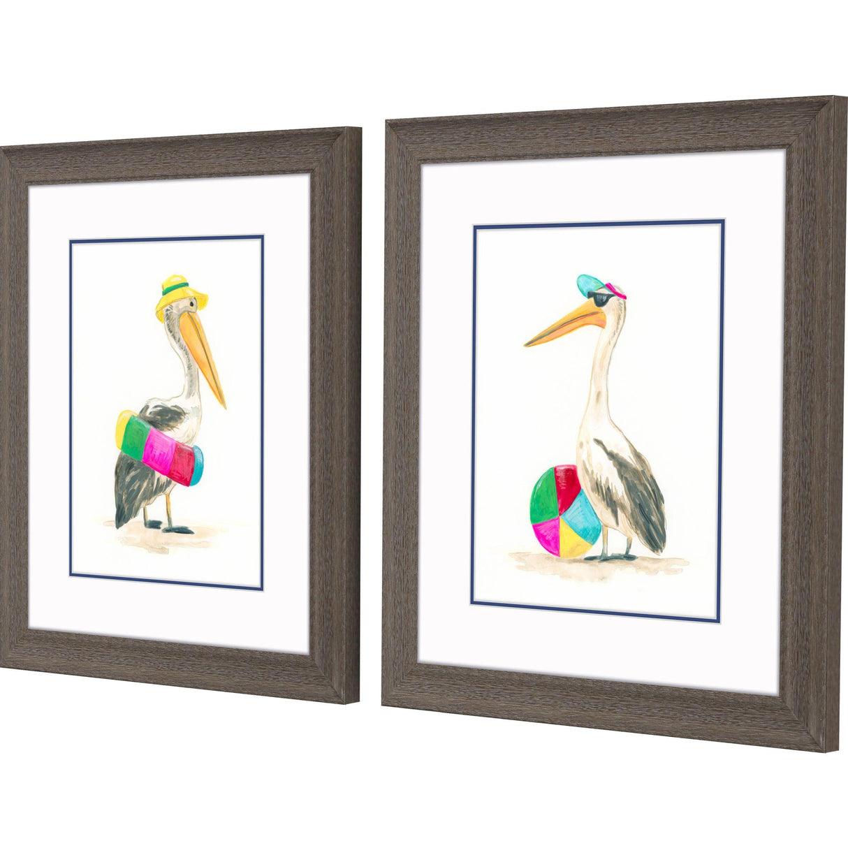 Paragon Beach Bum B S/2 Multi 22 X 19 X 1 Wall Art