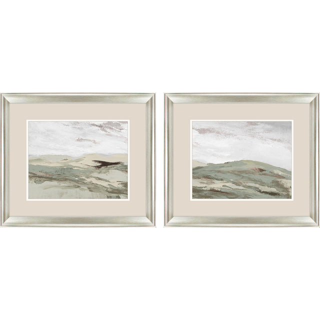 Paragon Majestic Hills S/2 Green 19 X 22 X 1 Wall Art