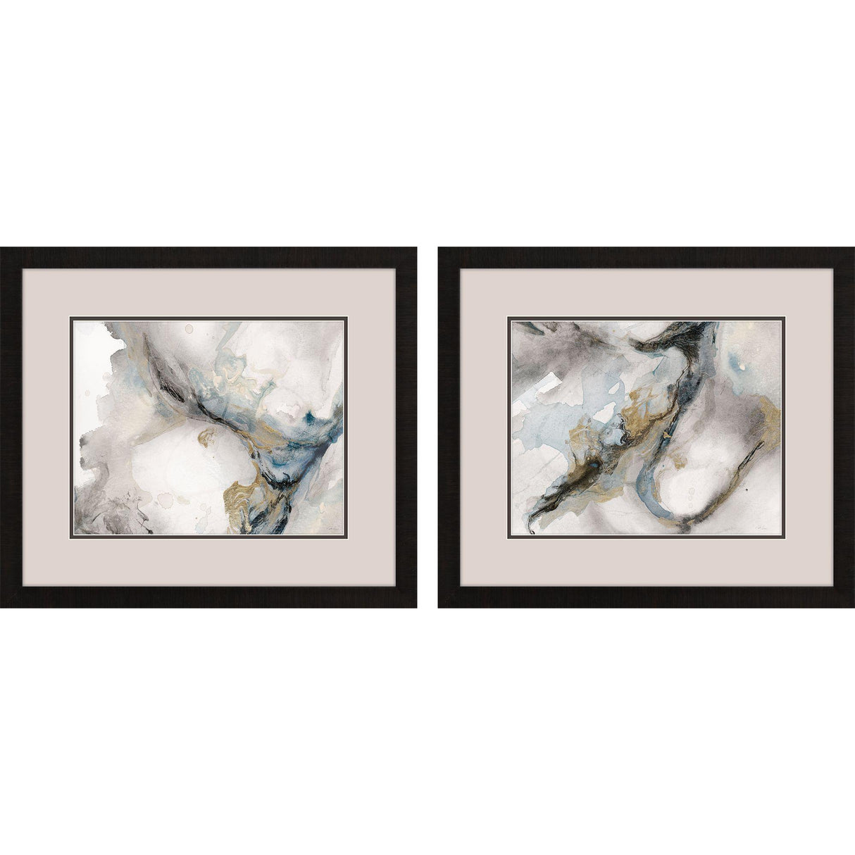 Paragon Meandering S/2 Teal 18 X 21 X 2 Wall Art