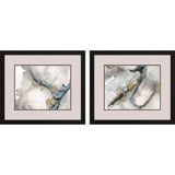 Paragon Meandering S/2 Teal 18 X 21 X 2 Wall Art