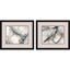 Paragon Meandering S/2 Teal 18 X 21 X 2 Wall Art
