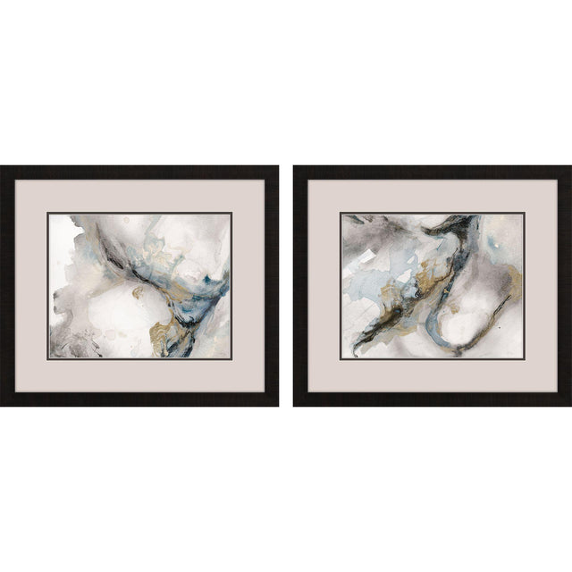 Paragon Meandering S/2 Teal 18 X 21 X 2 Wall Art