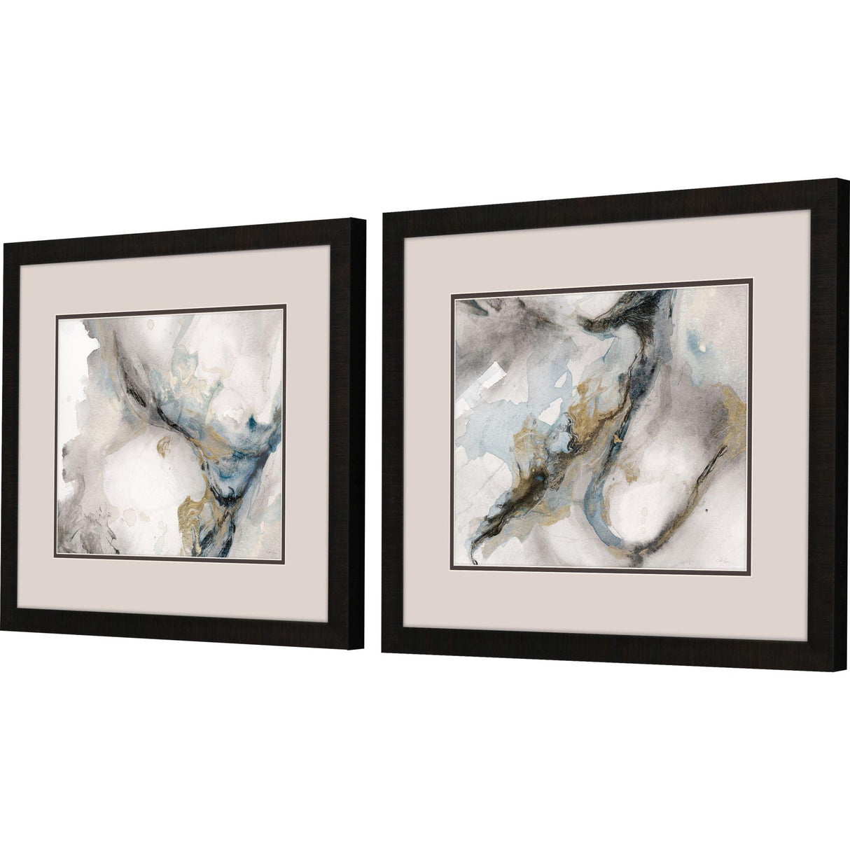 Paragon Meandering S/2 Teal 18 X 21 X 2 Wall Art