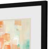 Paragon Retro City Panel S/2 Orange 32 X 20 X 2 Wall Art