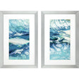 Paragon Marble Montage S/2 Blue 34 X 22 X 1 Wall Art