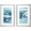 Paragon Marble Montage S/2 Blue 34 X 22 X 1 Wall Art