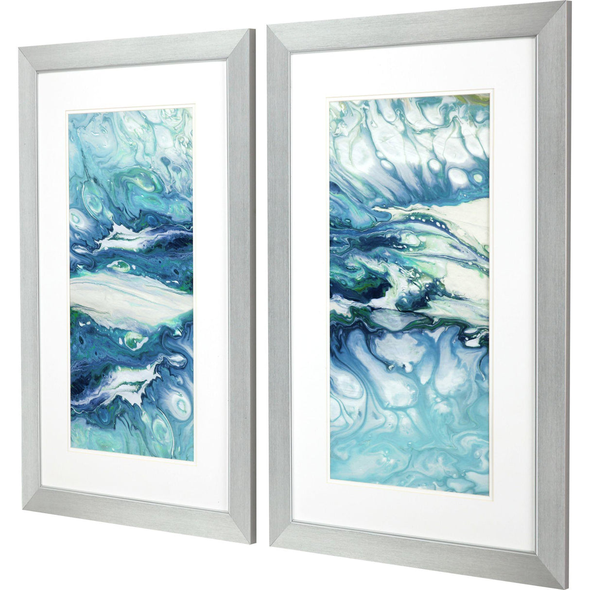 Paragon Marble Montage S/2 Blue 34 X 22 X 1 Wall Art