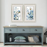 Paragon Blue Blossoming S/2 Blue 33 X 21 X 1 Wall Art