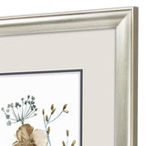 Paragon Blue Blossoming S/2 Blue 33 X 21 X 1 Wall Art