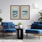 Paragon Converging Currents S/2 Green 33 X 21 X 1 Wall Art