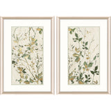 Paragon Golden Green Branches S/2 Green 32 X 20 X 2 Wall Art