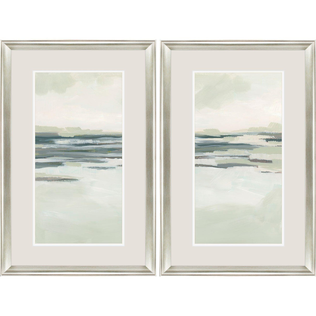 Paragon Moss Coastline I S/2 Green 33 X 21 X 1 Wall Art