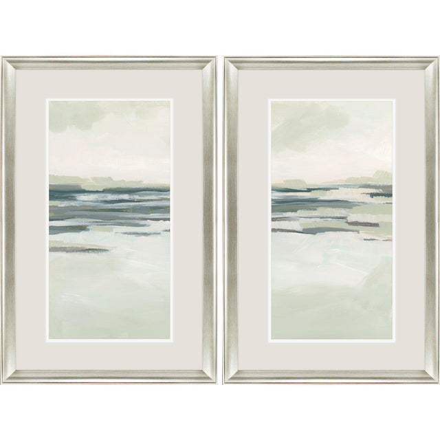 Paragon Moss Coastline I S/2 Green 33 X 21 X 1 Wall Art
