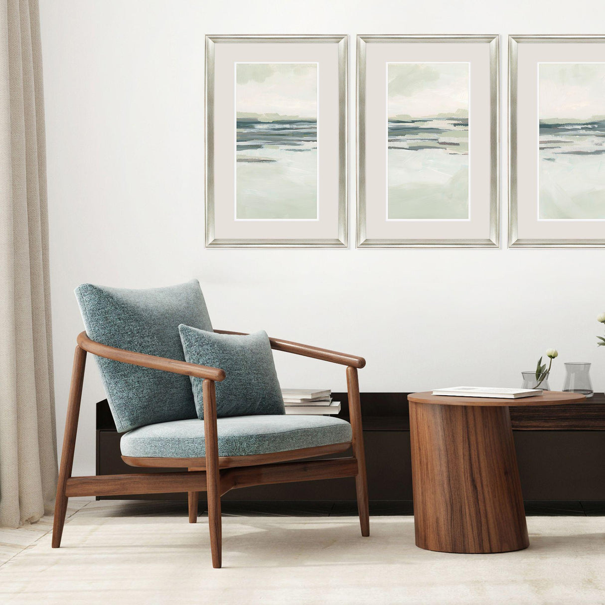 Paragon Moss Coastline I S/2 Green 33 X 21 X 1 Wall Art