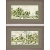 Paragon Forest Path S/2 Green 21 X 33 X 1 Wall Art