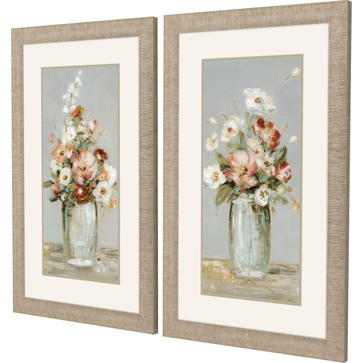 Paragon Country Arrangement S/2 Pink 34 X 22 X 1 Wall Art