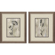 Paragon Sumi-e Silhouette I S/2 Brown 11 X 09 X 1 Wall Art