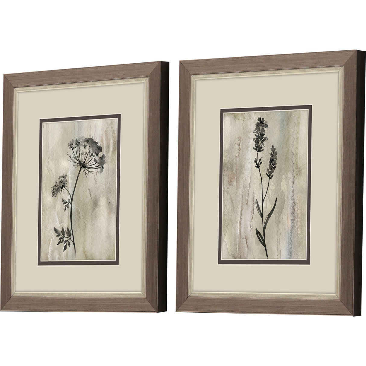 Paragon Sumi-e Silhouette I S/2 Brown 11 X 09 X 1 Wall Art