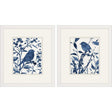 Paragon Bluebird Silhouette S/2 Blue 16 X 14 X 2 Wall Art