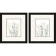 Paragon Branch Silhouette S/2 Green 17 X 15 X 2 Wall Art